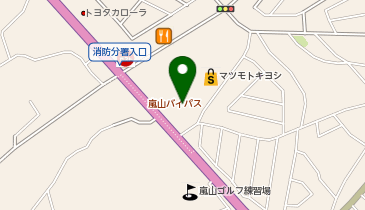 マクドナルド 嵐山バイパスヤオコー店の地図画像