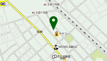 マクドナルド 蕨ヤオコー店の地図画像