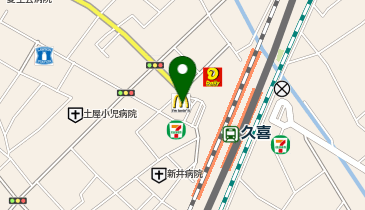 マクドナルド 久喜駅前店の地図画像