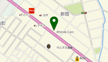 マクドナルド 17号吹上店の地図画像