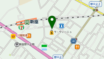 マクドナルド 新座与野フードセンター店の地図画像