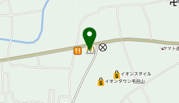 マクドナルド 毛呂山店の地図画像
