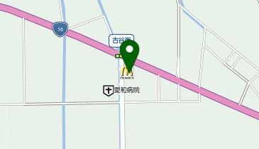 マクドナルド 16号古谷店の地図画像
