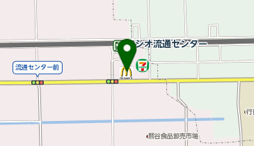 マクドナルド 熊谷佐谷田店の地図画像