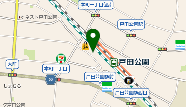 マクドナルド JR戸田公園店の地図画像