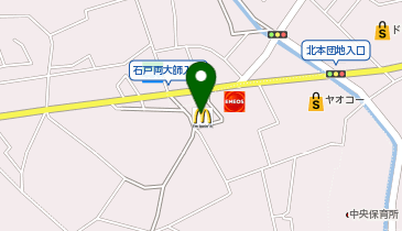 マクドナルド 北本石戸店の地図画像