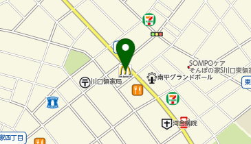 マクドナルド 川口領家店の地図画像