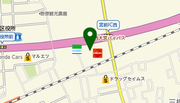 マクドナルド 16号指扇店の地図画像