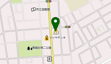 マクドナルド 東越谷店の地図画像