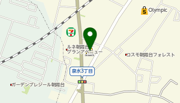 マクドナルド 朝霞三原店の地図画像