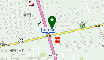 マクドナルド 4号線草加清門町店の地図画像