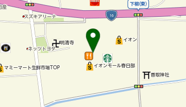 マクドナルド イオンモール春日部店の地図画像