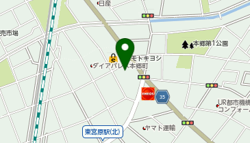 マクドナルド 大宮本郷店の地図画像