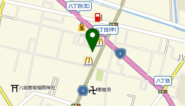 マクドナルド 春日部八丁目店の地図画像