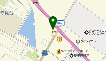 マクドナルド 17号鴻巣店の地図画像