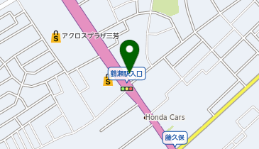 マクドナルド 三芳藤久保店の地図画像