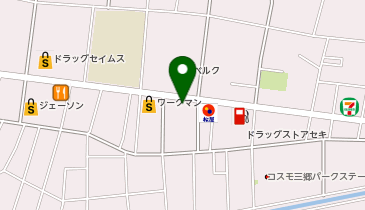 マクドナルド 三郷戸ケ崎店の地図画像