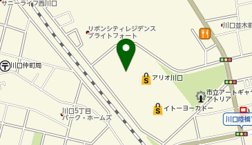 マクドナルド アリオ川口店の地図画像