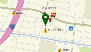 マクドナルド 木更津マックスバリュー店の地図画像