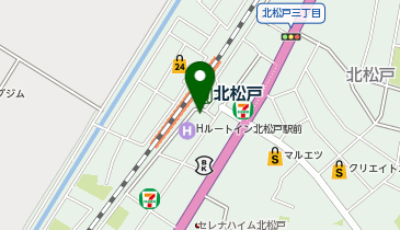 マクドナルド 北松戸店の地図画像