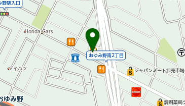 マクドナルド おゆみ野店の地図画像