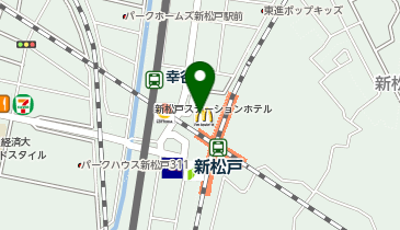 マクドナルド 新松戸駅前店の地図画像