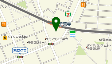 マクドナルド 千葉寺リブレ京成店の地図画像
