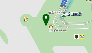 マクドナルド 成田空港第1ターミナル店の地図画像