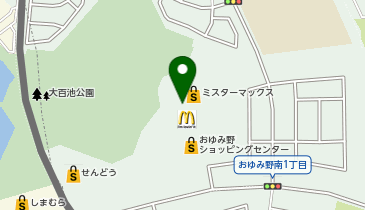 マクドナルド おゆみ野ミスターマックス店の地図画像