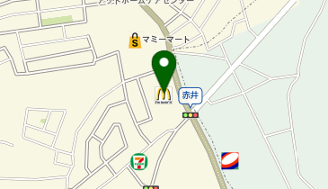 マクドナルド 大網街道赤井店の地図画像