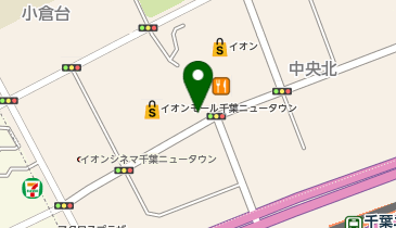 マクドナルド イオンモール千葉ニュータウン店の地図画像