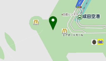 マクドナルド 成田空港第1中央ゲートエリア店の地図画像