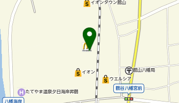 マクドナルド イオンタウン館山店の地図画像
