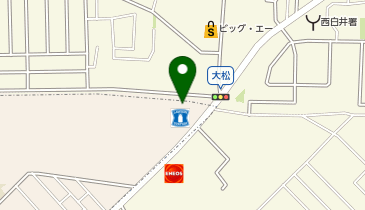 マクドナルド 西白井店の地図画像