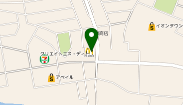 マクドナルド 君津中富店の地図画像