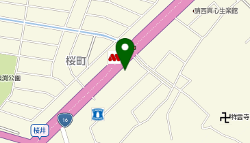 マクドナルド 16号木更津店の地図画像