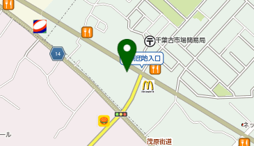 マクドナルド 千葉古市場店の地図画像