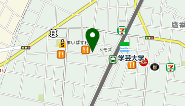 マクドナルド 学芸大店の地図画像