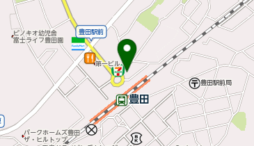 マクドナルド 豊田店の地図画像