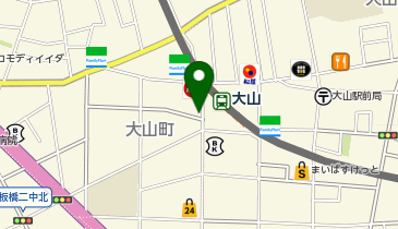 マクドナルド 大山店の地図画像