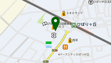 マクドナルド ひばりが丘店の地図画像