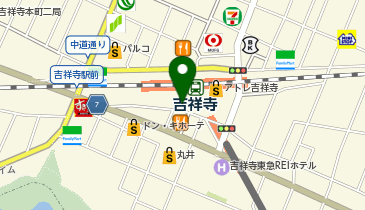 マクドナルド 吉祥寺南口店の地図画像