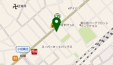 マクドナルド 東新小岩店の地図画像