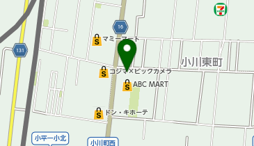 マクドナルド 小平小川町店の地図画像