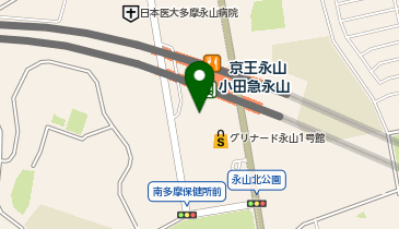 マクドナルド グリナード永山店の地図画像