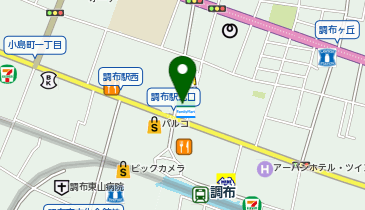 マクドナルド 調布北口店の地図画像