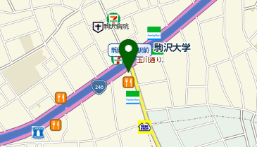 マクドナルド 駒沢大学店の地図画像