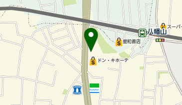 マクドナルド 環八八幡山店の地図画像