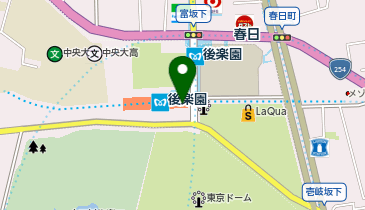 マクドナルド 後楽園店の地図画像