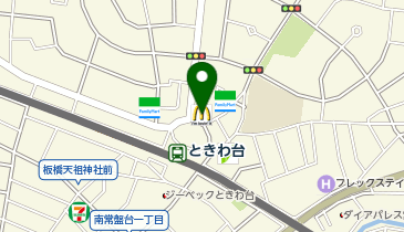 マクドナルド 常盤台駅前店の地図画像